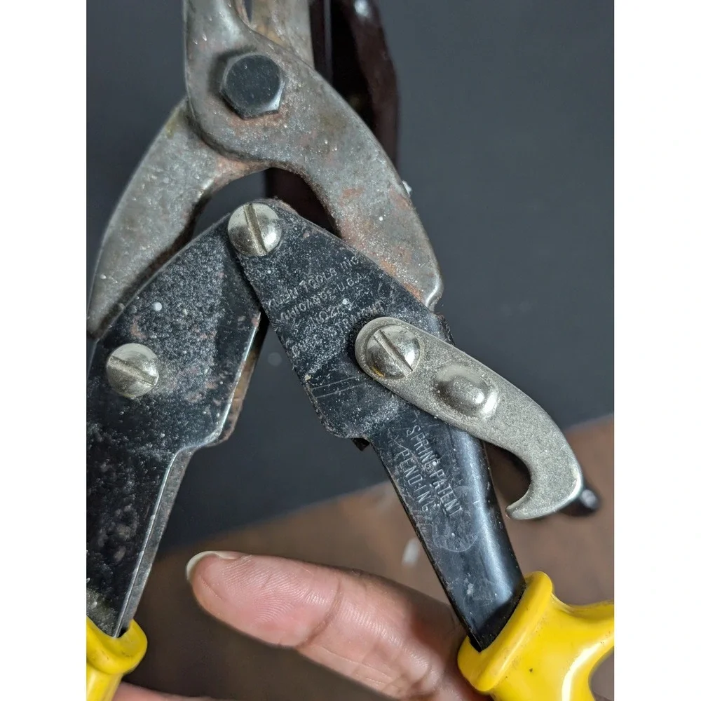 Blue-Point Tin Snips Shears Sheet Metal Aviation Cutters Straight Cut